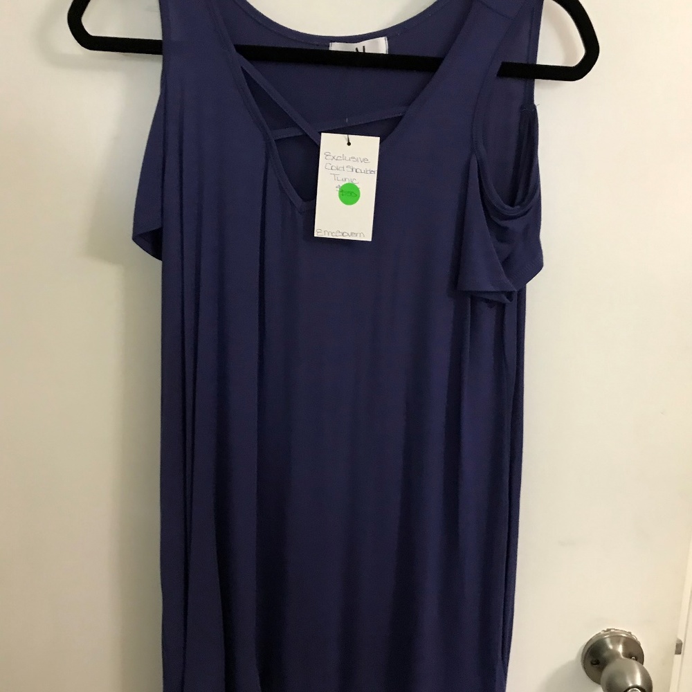 Navy blue tunic